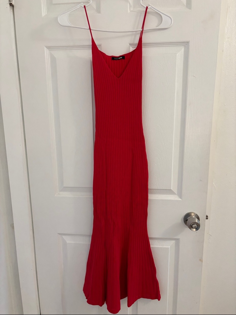 Red dress